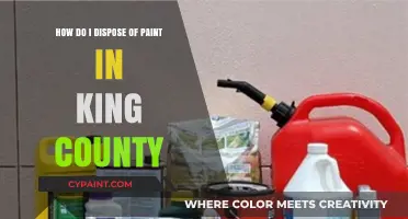Safe Paint Disposal: King County Guide