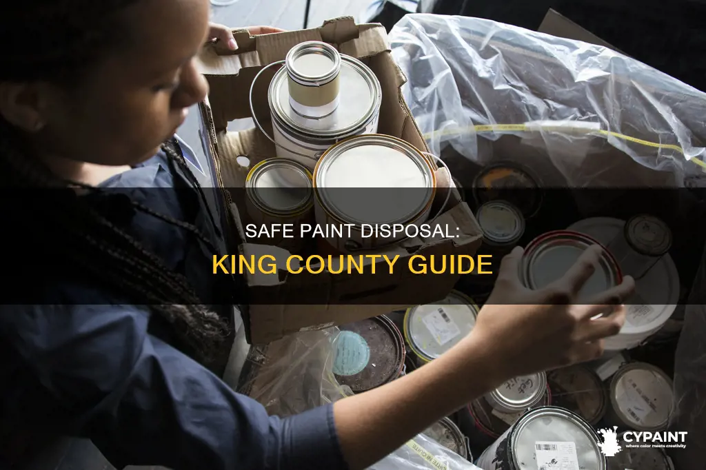 how do i dispose of paint in king county