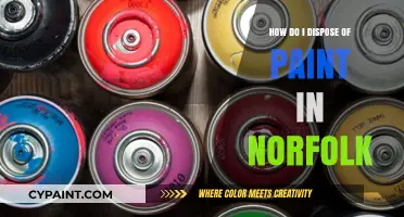 Safe Paint Disposal in Norfolk: A Guide