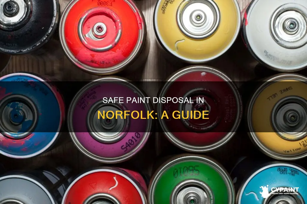 how do i dispose of paint in norfolk