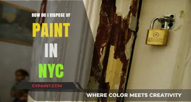 Safe Paint Disposal: NYC-Specific Guide