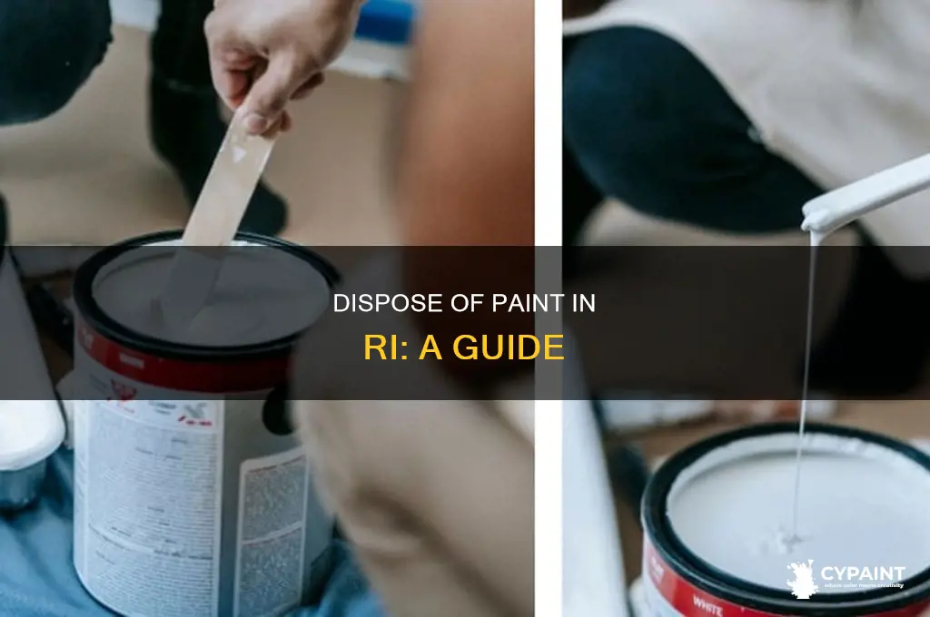 how do i dispose of paint in ri