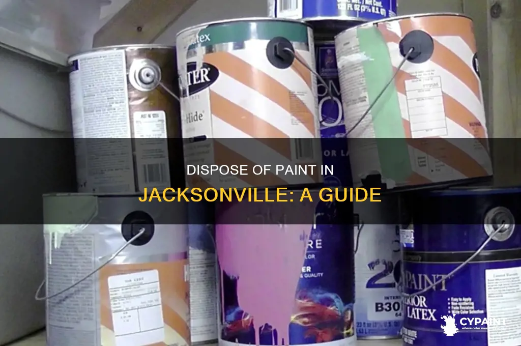 how do i dispose of paint jacksonville fl