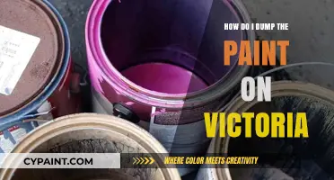 Dumping Paint on Victoria: A Step-by-Step Guide