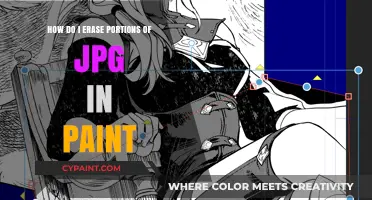 Erasing Parts of a JPG Image in MS Paint