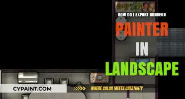 Exporting Dungeon Painter for Landscape Use