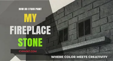 Faux Painting Your Fireplace Stone: A Step-by-Step Guide