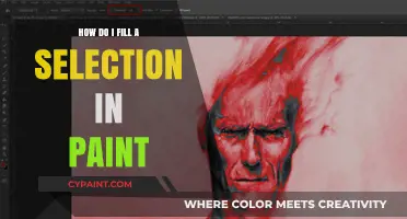 Easy Steps to Fill Color in Paint Selection