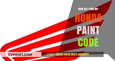 Locating Your Honda Paint Code: A Step-by-Step Guide