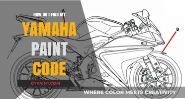 Finding Your Yamaha Paint Code: A Step-by-Step Guide