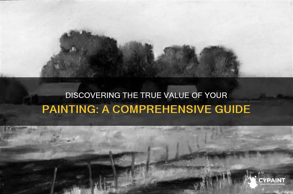 how do i find out the value of a painting