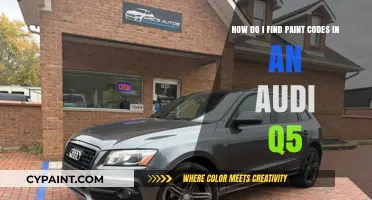 Locate Your Audi Q5 Paint Codes: A Quick Guide