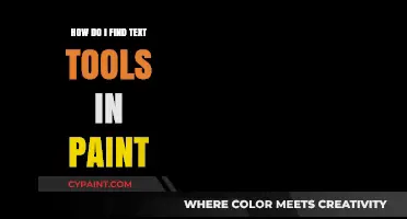 Finding Text Tools in Paint: A Quick Guide