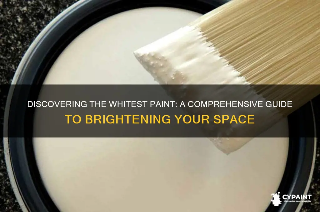 how do i find the whitest paint
