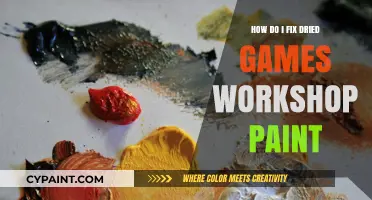 Reviving Dried Games Workshop Paint: Easy DIY Solutions