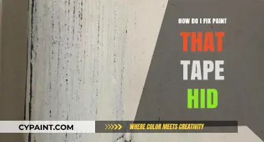 Easy Fixes for Paint Bleed Under Tape