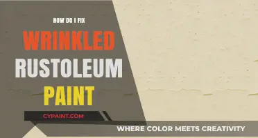 Fixing Wrinkled Rustoleum Paint: Simple Solutions for a Smooth Finish