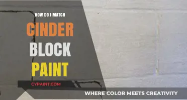 Perfectly Match Cinder Block Paint: Tips for a Seamless Finish