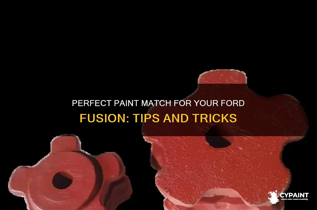 how do i match the paint on my ford fusion