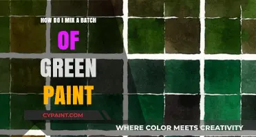 Creating the Perfect Green: A Guide to Mixing Paint