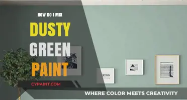 Mixing Dusty Green Paint: A Step-by-Step Guide to Achieving the Perfect Hue