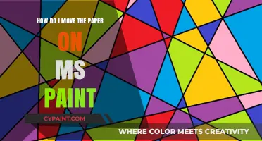 Navigating the Canvas: Moving Paper in MS Paint