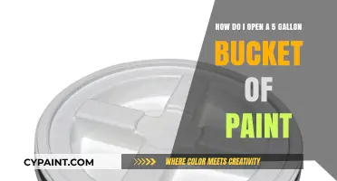 Mastering the Art of Opening a 5-Gallon Paint Bucket Effortlessly