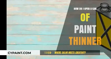 Unlocking Paint Thinner: Safe Opening Techniques