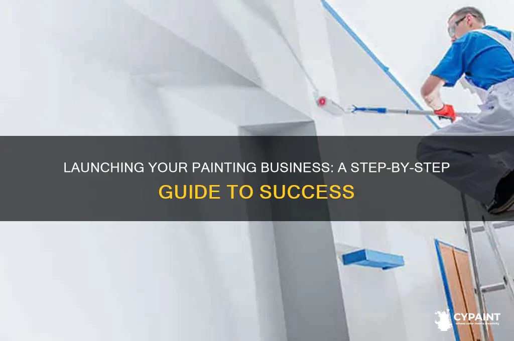 how do i open a painting business