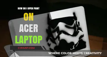 Finding and Opening Paint on Your Acer Laptop