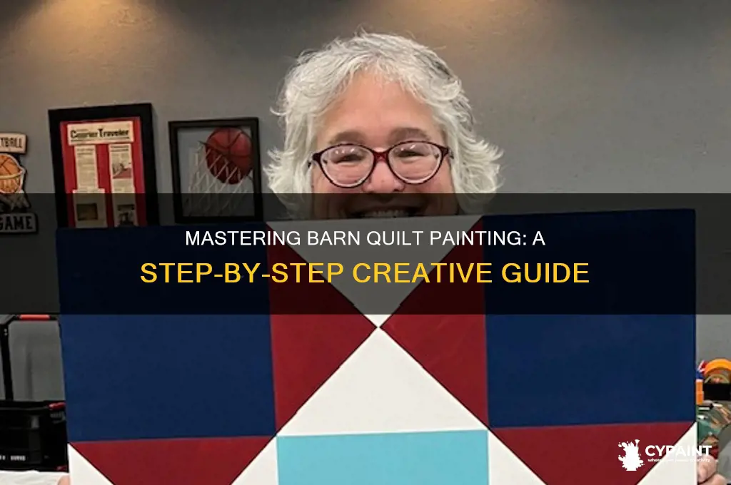 how do i paint a barn quilt