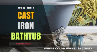 The Perfect DIY: Painting Your Cast Iron Bathtub