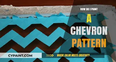 Mastering Chevron: Easy Steps to Paint Perfect Zigzag Patterns