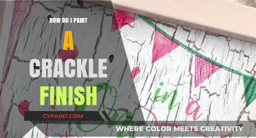 Mastering the Art of Crackle Finish Painting: A Step-by-Step Guide