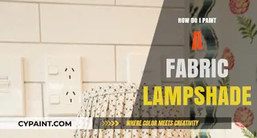 Easy DIY Guide: Painting a Fabric Lampshade for a Stylish Upgrade