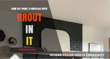 Painting a Fireplace with Grout: A Step-by-Step DIY Guide