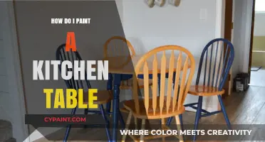 Revamp Your Kitchen: A Step-by-Step Guide to Painting Your Table