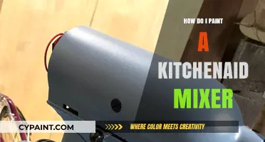 Creative Kitchen Upgrade: Painting Your KitchenAid Mixer Step-by-Step Guide