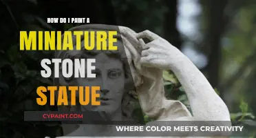 Miniature Stone Statue Painting: Easy Step-by-Step Guide