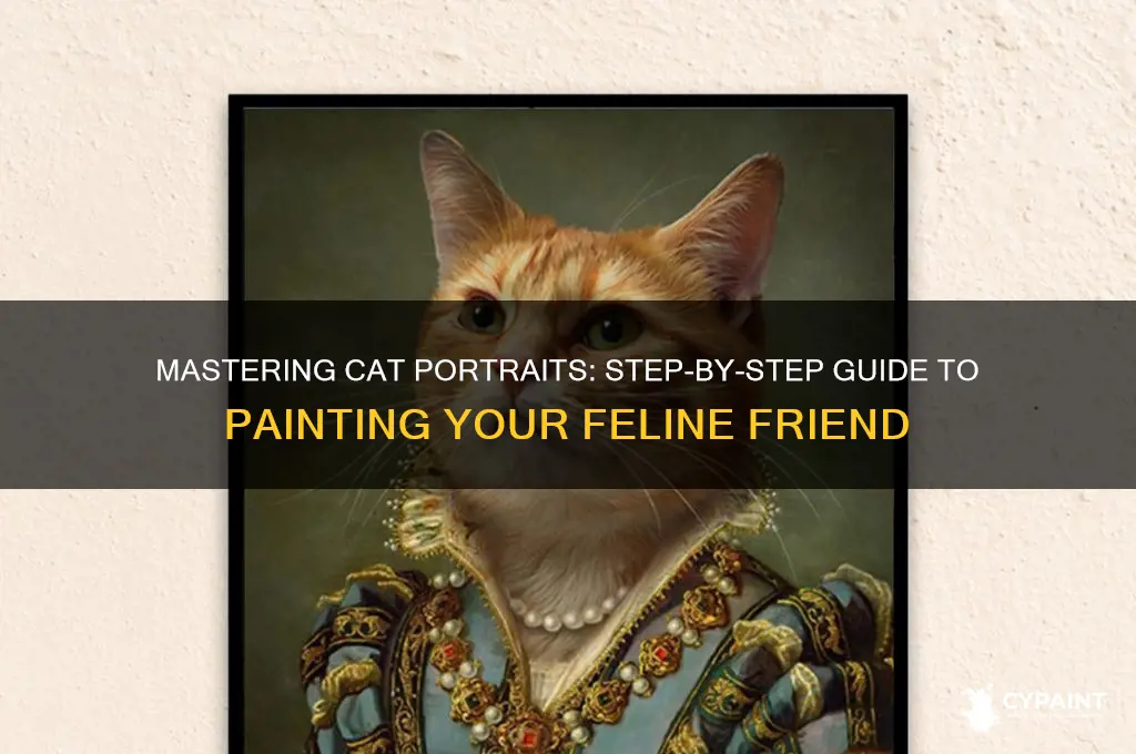 how do i paint a pi ture of a cat