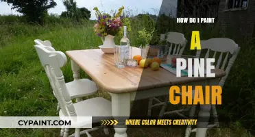 Revamp Your Pine Chair: A Step-by-Step Painting Guide