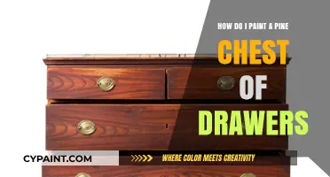 Transforming a Pine Chest of Drawers with Paint