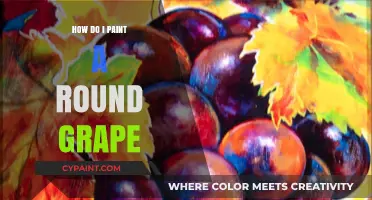 Mastering the Art of Painting Realistic Round Grapes Step-by-Step
