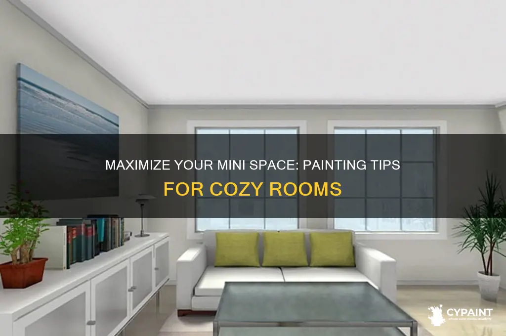 how do i paint a small space