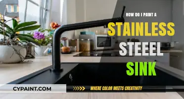 Transforming Stainless Steel Sinks with Paint