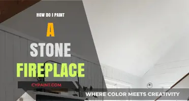 Transform Your Stone Fireplace: A Step-by-Step Painting Guide