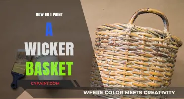 Easy Steps to Paint a Wicker Basket for a Fresh Look