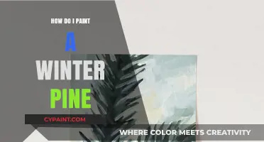 Mastering Winter Pine Painting: Techniques for Realistic Snowy Landscapes