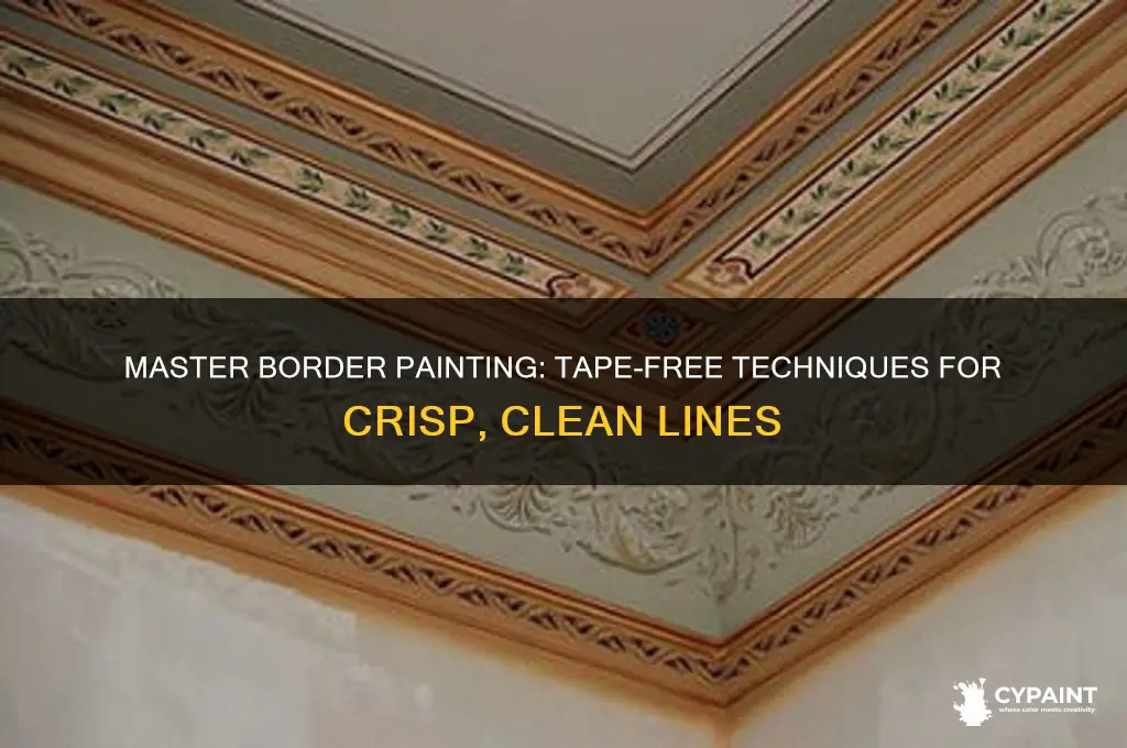 how do i paint borders without taping