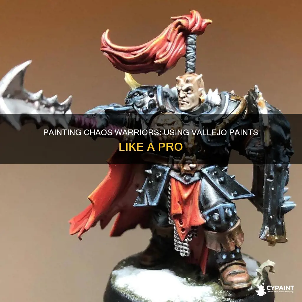 how do i paint chaos warriors with vallejo paint